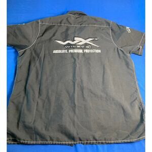 Harley Davidson Genuine Workwear Women's Short Sleeve Button Shirt 2XL-Wiley X